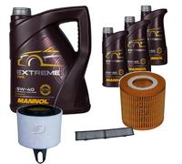 DENCKERMANN Controllo Set MANNOL Extreme 5W-40 8L Per BMW 1 Serie 116I 118I 120I