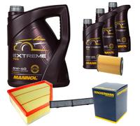 DENCKERMANN Controllo Set MANNOL Extreme 5W-40 8L Per BMW 1 Serie 120d