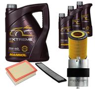 DENCKERMANN Controllo Set MANNOL Extreme 5W-40 8L per BMW 3er Cabriolet 320