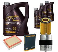 DENCKERMANN Controllo Set MANNOL Extreme 5W-40 8L per BMW 3er Cabriolet 328i