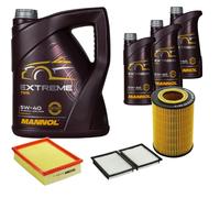 DENCKERMANN Controllo Set MANNOL Extreme 5W-40 8L Per BMW 3er Compact 323 TI