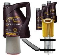 DENCKERMANN Controllo Set MANNOL EXTREME 5W-40 8L Per BMW 3ER TOURING 318D