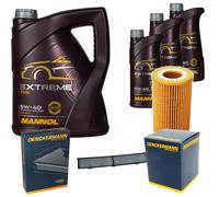 DENCKERMANN Controllo Set MANNOL Extreme 5W-40 8L Per BMW 3er Touring 325d