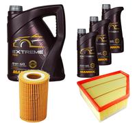 DENCKERMANN Controllo Set MANNOL Extreme 5W-40 8L Per BMW 3er Touring 335d