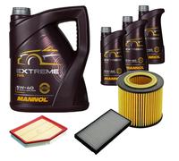 DENCKERMANN Controllo Set MANNOL Extreme 5W-40 8L per BMW 5er 523i 525i 530i