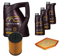DENCKERMANN Controllo Set MANNOL Extreme 5W-40 8L Per BMW 6er Cabriolet 645