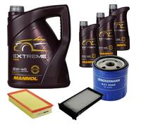 DENCKERMANN Controllo Set MANNOL Extreme 5W-40 8L Per Citroën C5 I 2.0 16V
