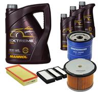 DENCKERMANN Controllo Set MANNOL Extreme 5W-40 8L per Fiat Scudo Furgone 1.9