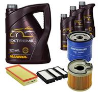 DENCKERMANN Controllo Set MANNOL Extreme 5W-40 8L per Fiat Scudo Furgone 2.0