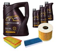 DENCKERMANN Controllo Set MANNOL Extreme 5W-40 8L per Fiat Scudo Furgone 2.0