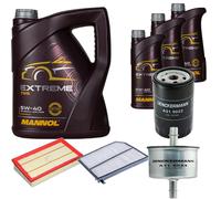 DENCKERMANN Controllo Set MANNOL Extreme 5W-40 8L per Jaguar S-Type 3.0 V6