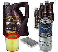 DENCKERMANN Controllo Set MANNOL Extreme 5W-40 8L per Lancia Lybra SW 1.9