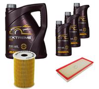 DENCKERMANN Controllo Set MANNOL Extreme 5W-40 8L per Mercedes-Benz A-Klasse