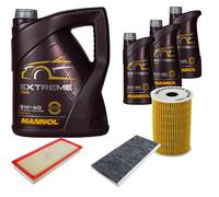 DENCKERMANN Controllo Set MANNOL Extreme 5W-40 8L per Mercedes-Benz A-Klasse