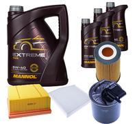 DENCKERMANN Controllo Set MANNOL Extreme 5W-40 8L Per Mercedes-Benz B-Klasse