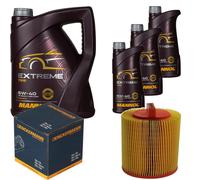 DENCKERMANN Controllo Set MANNOL Extreme 5W-40 8L per Mercedes-Benz C-Klasse