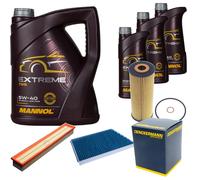 DENCKERMANN Controllo Set MANNOL Extreme 5W-40 8L per Mercedes-Benz C-Klasse