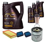 DENCKERMANN Controllo Set MANNOL Extreme 5W-40 8L per Mercedes-Benz E-Klasse