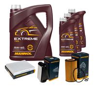 DENCKERMANN Controllo Set MANNOL Extreme 5W-40 8L Per Mercedes-Benz GLC 220