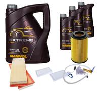 DENCKERMANN Controllo Set MANNOL Extreme 5W-40 8L Per Mercedes-Benz M-Klasse