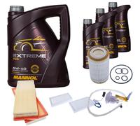 DENCKERMANN Controllo Set MANNOL Extreme 5W-40 8L Per Mercedes-Benz M-Klasse
