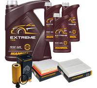 DENCKERMANN Controllo Set MANNOL EXTREME 5W-40 8L Per MINI Mini One Cooper