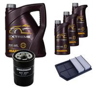 DENCKERMANN Controllo Set MANNOL Extreme 5W-40 8L per Mitsubishi Outlander