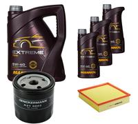 DENCKERMANN Controllo Set MANNOL Extreme 5W-40 8L Per Opel Omega B 2.2 16V
