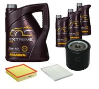 DENCKERMANN Controllo Set MANNOL Extreme 5W-40 8L Per Opel Omega B 2.2 16V