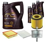 DENCKERMANN Controllo Set MANNOL EXTREME 5W-40 8L Per OPEL OMEGA B 2.5 V6