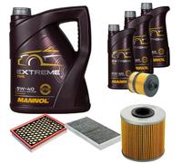 DENCKERMANN Controllo Set MANNOL Extreme 5W-40 8L per Opel Vectra C Caravan
