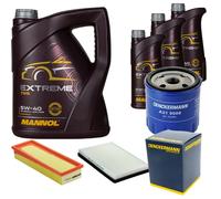 DENCKERMANN Controllo Set MANNOL EXTREME 5W-40 8L Per Peugeot 405 II 1.6 2.0