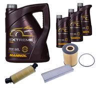 DENCKERMANN Controllo Set MANNOL Extreme 5W-40 8L Per Porsche 911 Cabriolet