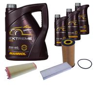 DENCKERMANN Controllo Set MANNOL Extreme 5W-40 8L per Porsche Boxster 2.7 S