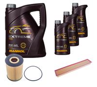 DENCKERMANN Controllo Set MANNOL EXTREME 5W-40 8L Per PORSCHE PANAMERA 4.8