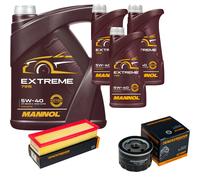 DENCKERMANN Controllo Set MANNOL Extreme 5W-40 8L per Renault Espace III 2.0