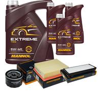 DENCKERMANN Controllo Set MANNOL Extreme 5W-40 8L Per Renault Espace IV 2.0