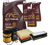 DENCKERMANN Controllo Set MANNOL Extreme 5W-40 8L per Renault Espace IV 3.0
