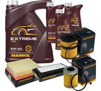DENCKERMANN Controllo Set MANNOL Extreme 5W-40 8L per Renault Espace IV 3.0
