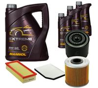 DENCKERMANN Controllo Set MANNOL Extreme 5W-40 8L Per Renault Laguna I