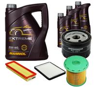 DENCKERMANN Controllo Set MANNOL Extreme 5W-40 8L Per Renault Megane I