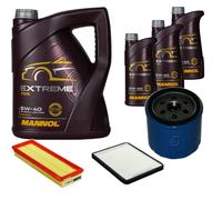 DENCKERMANN Controllo Set MANNOL Extreme 5W-40 8L Per Renault Megane I