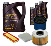 DENCKERMANN Controllo Set MANNOL EXTREME 5W-40 8L Per Renault Scénic I