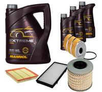 DENCKERMANN Controllo Set MANNOL EXTREME 5W-40 8L Per Renault Trafic II Bus