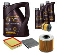 DENCKERMANN Controllo Set MANNOL Extreme 5W-40 8L Per Renault Vel Satis 3.0