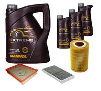 DENCKERMANN Controllo Set MANNOL EXTREME 5W-40 8L Per Saab 9-3 2.2 TiD