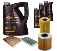 DENCKERMANN Controllo Set MANNOL EXTREME 5W-40 8L Per Saab 9-3 2.2 TiD
