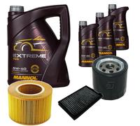 DENCKERMANN Controllo Set MANNOL Extreme 5W-40 8L per Saab 9-5 Kombi 2.0 T