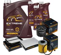 DENCKERMANN Controllo Set MANNOL Extreme 5W-40 8L Per Suzuki Grand Vitara II