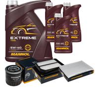 DENCKERMANN Controllo Set MANNOL Extreme 5W-40 8L Per Suzuki Grand Vitara II